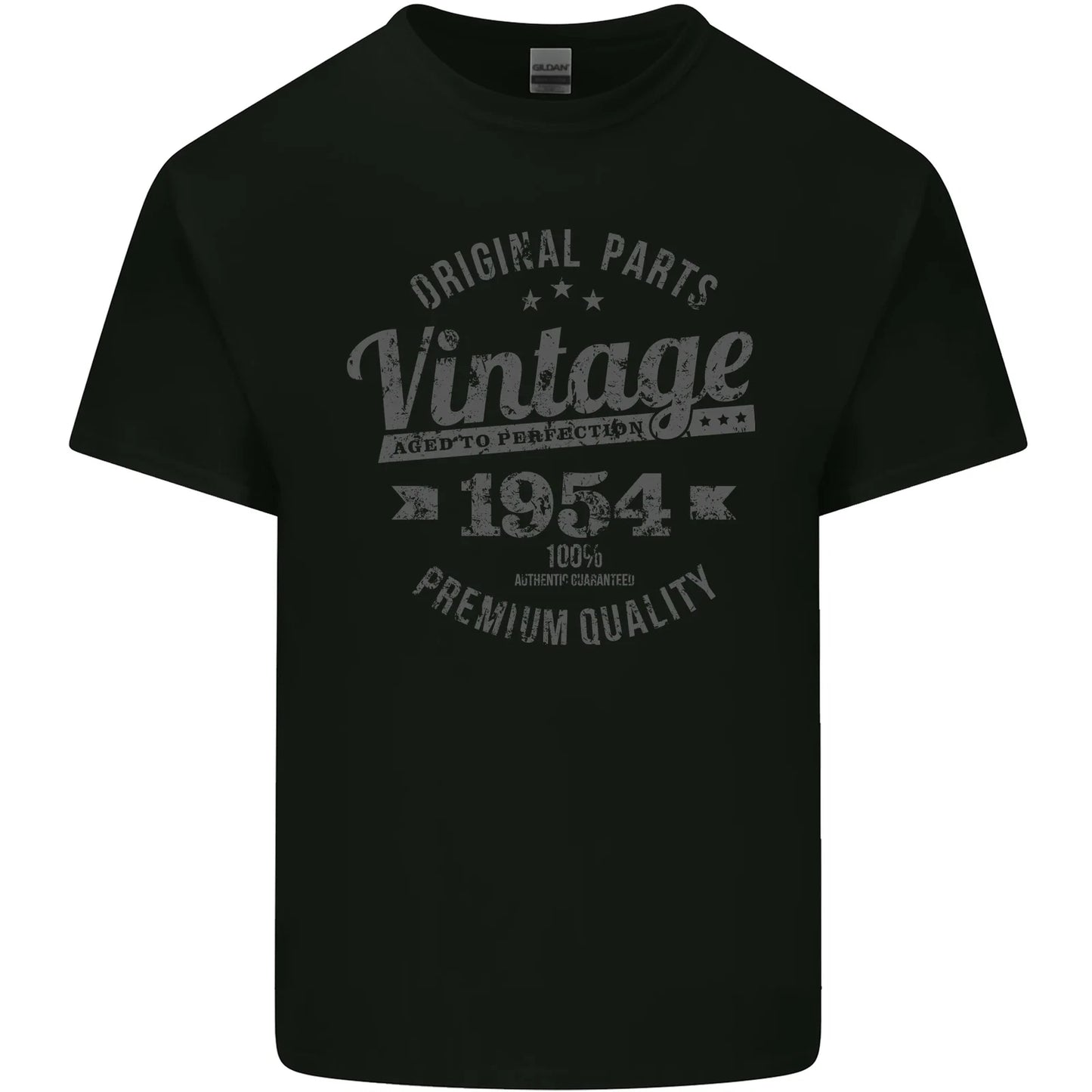 Vintage Year 72nd Birthday 1954 Mens Cotton T-Shirt Tee Top