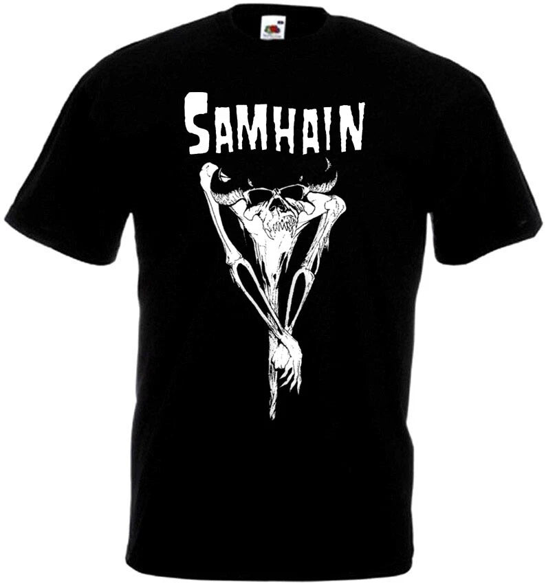 Samhain Scarecrow T shirt black poster horror punk band all sizes S-5XL