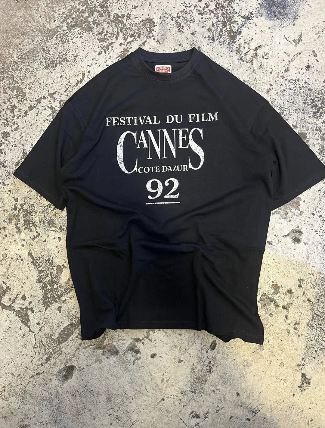 Retro Graphic T-Shirt Tee – Cannes Film Festival Oversized Fit Vintage Inspired