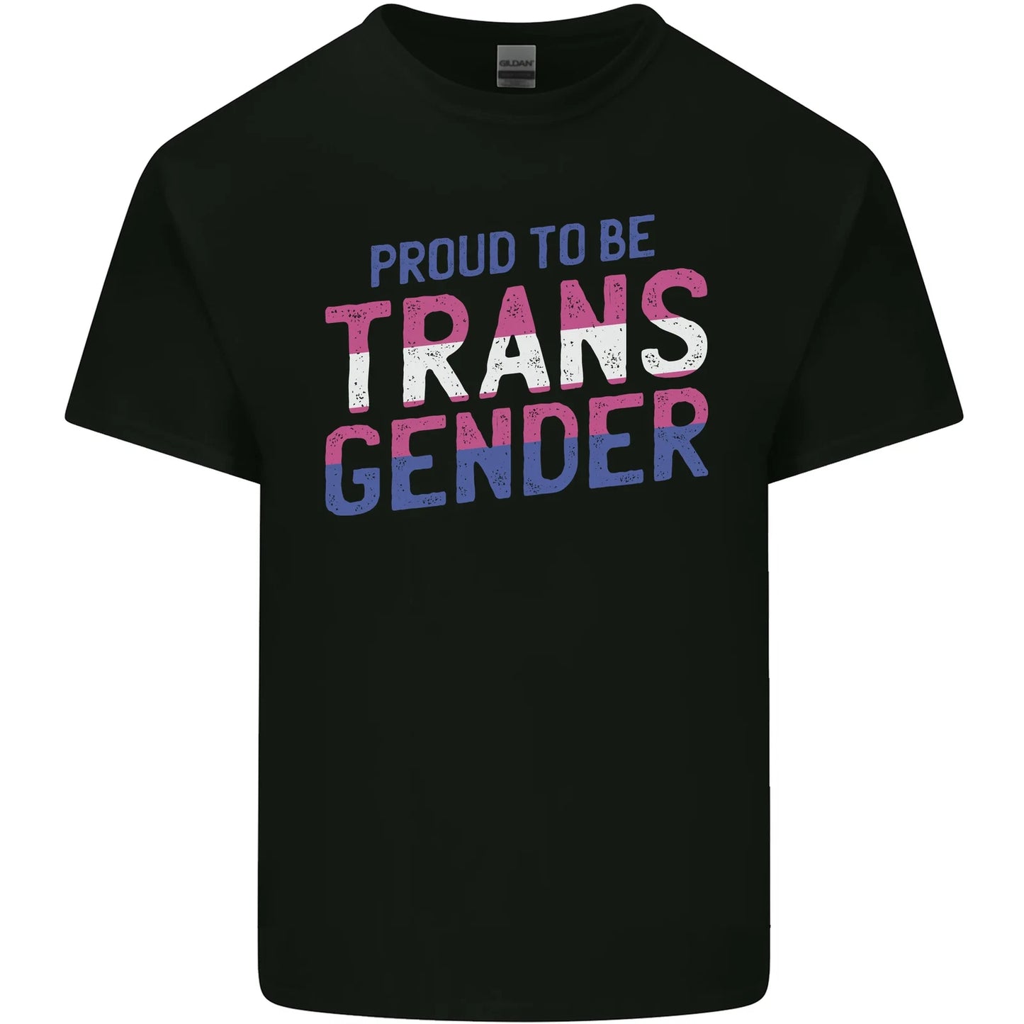 Proud to Be Transgender LGBT Mens Cotton T-Shirt Tee Top