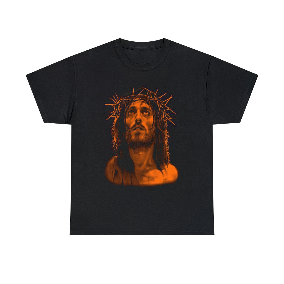 Jesus Of Nazareth Orange Unisex Short Sleeve Tee