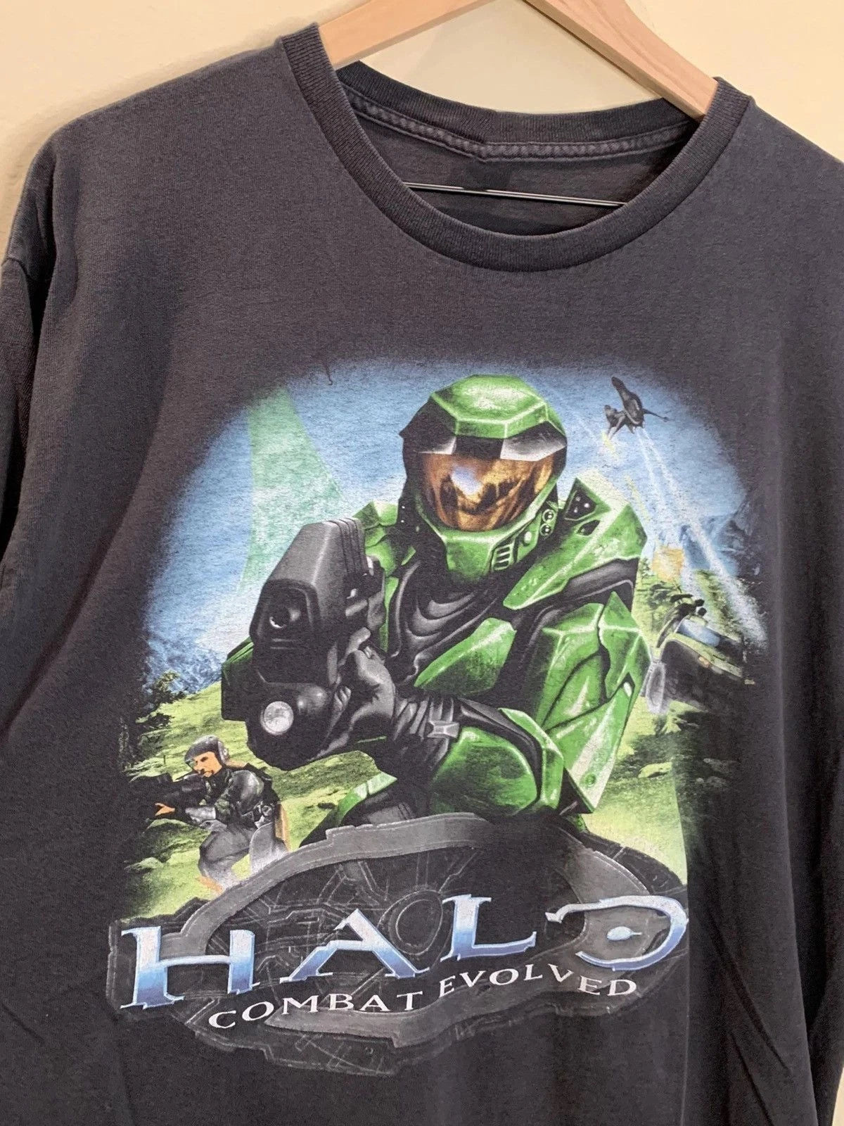 Vintage 2001 Halo Combat Evolved Tee Video Game Unisex S-5XL Shirt ILS47
