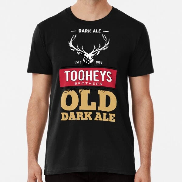 Tooheys Old dark ale POP Classic Premium T- S to 5XL Made in the AU/USA T-Shirt
