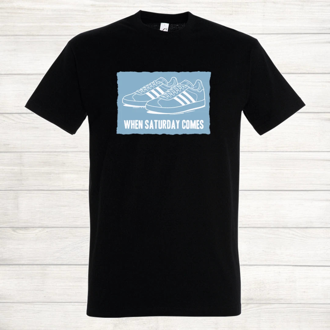 adidas Man City Away Days Coventry Manchester Weekend Saturday Casual T Shirt