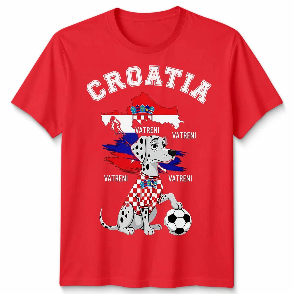 Croatia Country Pride Unisex Football T Shirt Croatian Soccer Fan Mens Women Tee