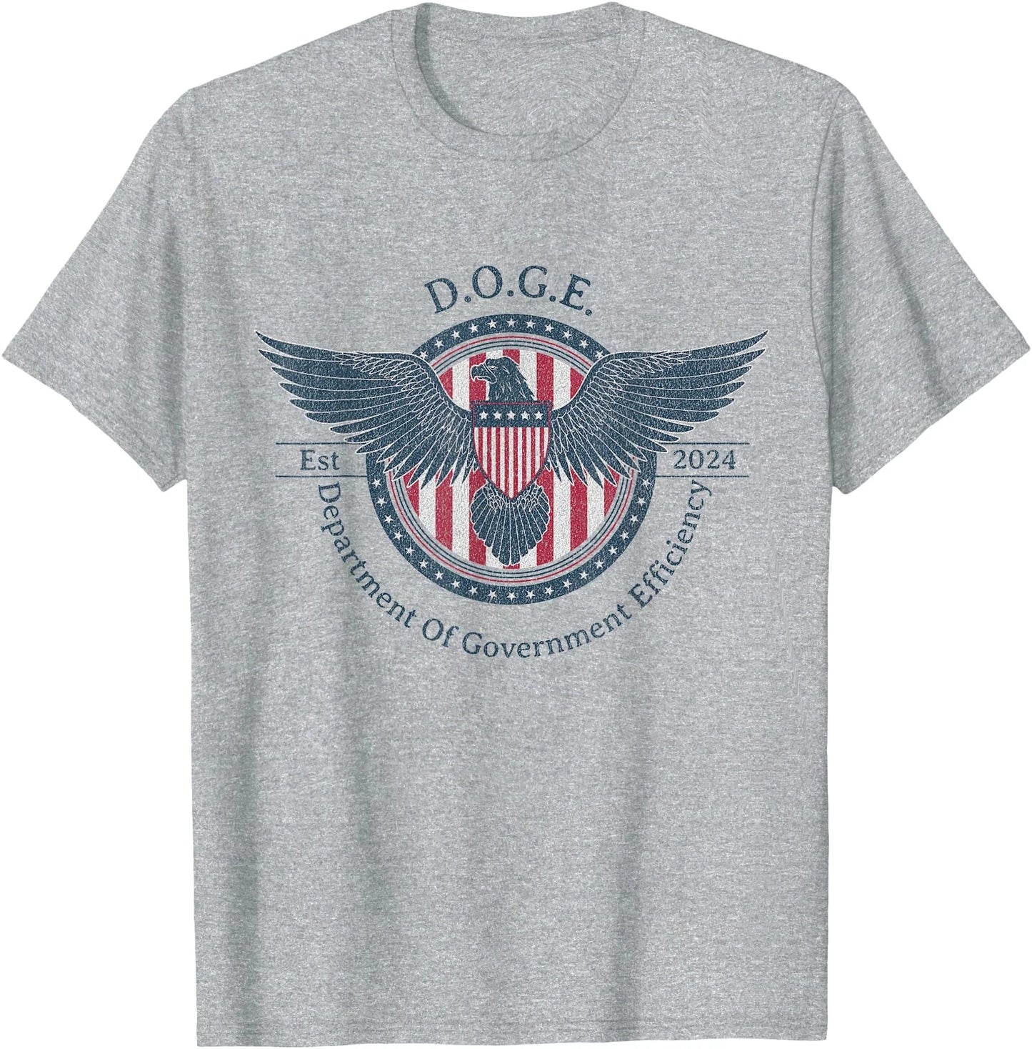 DOGE Department Of Government Efficiency Partiotic T-Shirt