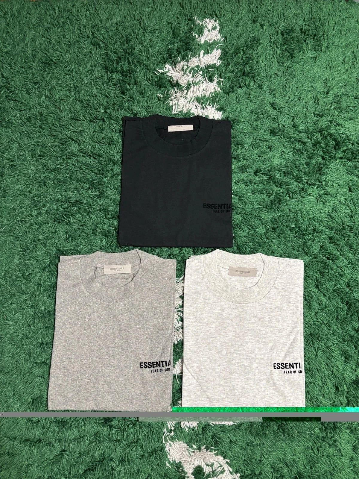 Authentic Fear Of God Essential T-Shirts | All Sizes XS-XL | 3 Colors Available