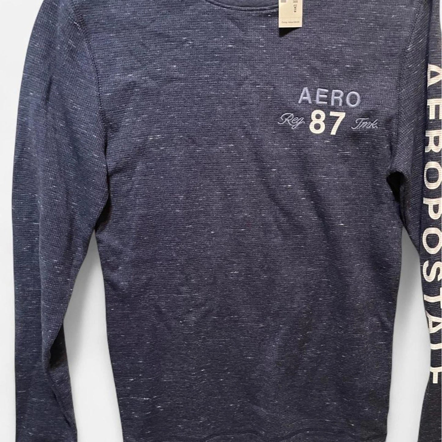 Aeropostale navy long sleeve shirt