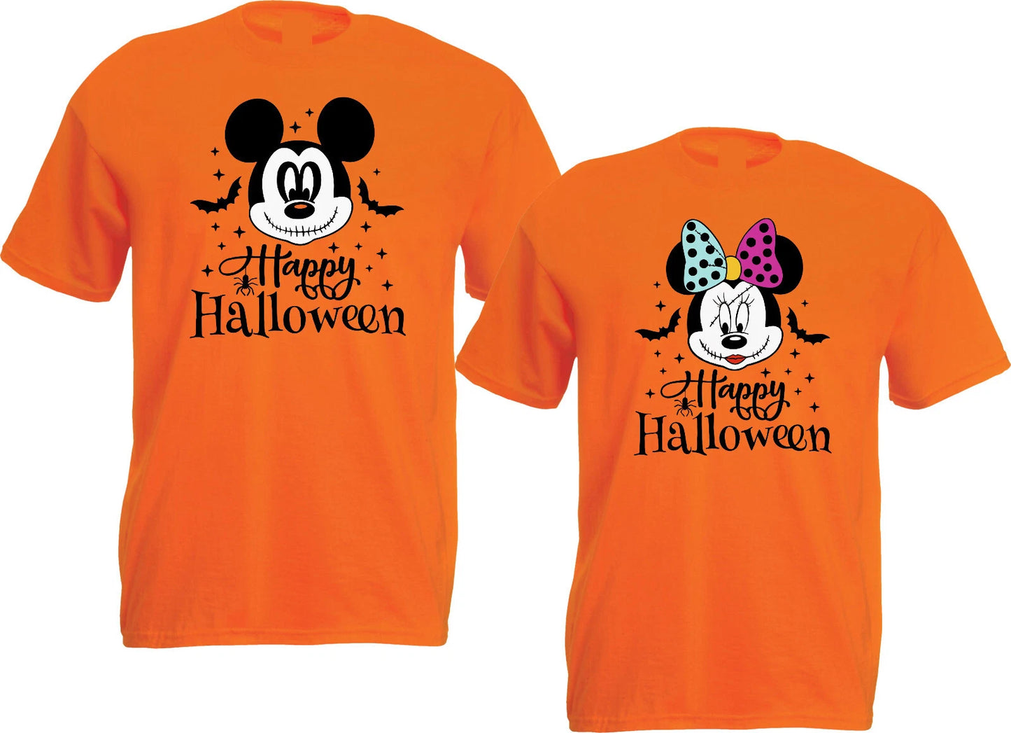 Disney Minnie Mickey Halloween T-Shirt, Disney Halloween Shirt, Unisex Tee Top