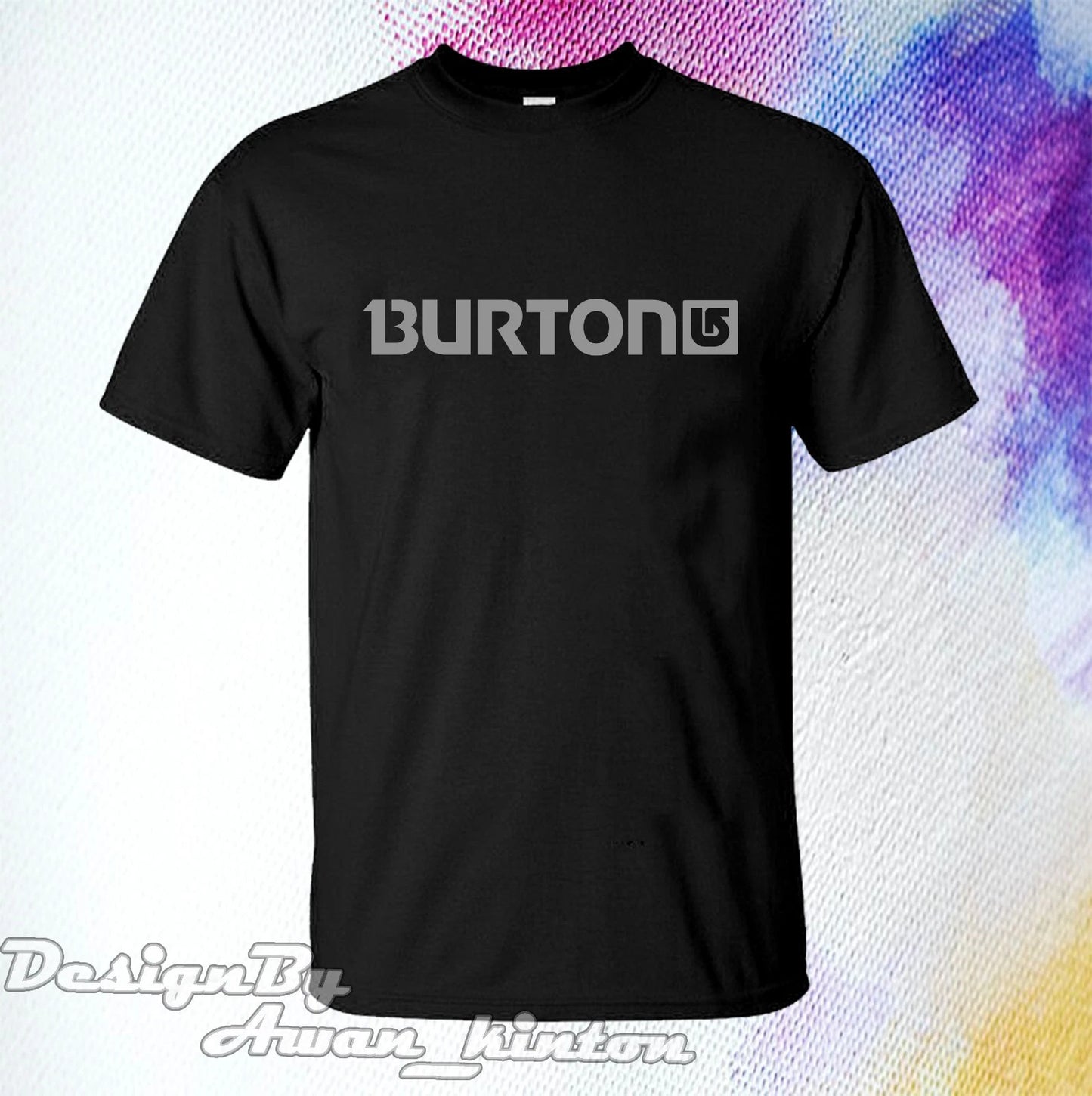 Tshirt New Burton Ski Funny Logo Shirt Made In Usa