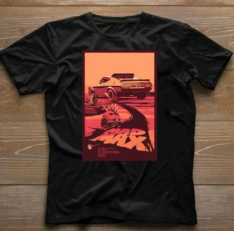 Mad Max Mfp Interceptor T Retro Movie V8 Car Pursuit Retro Movie 70S 80S TShirt