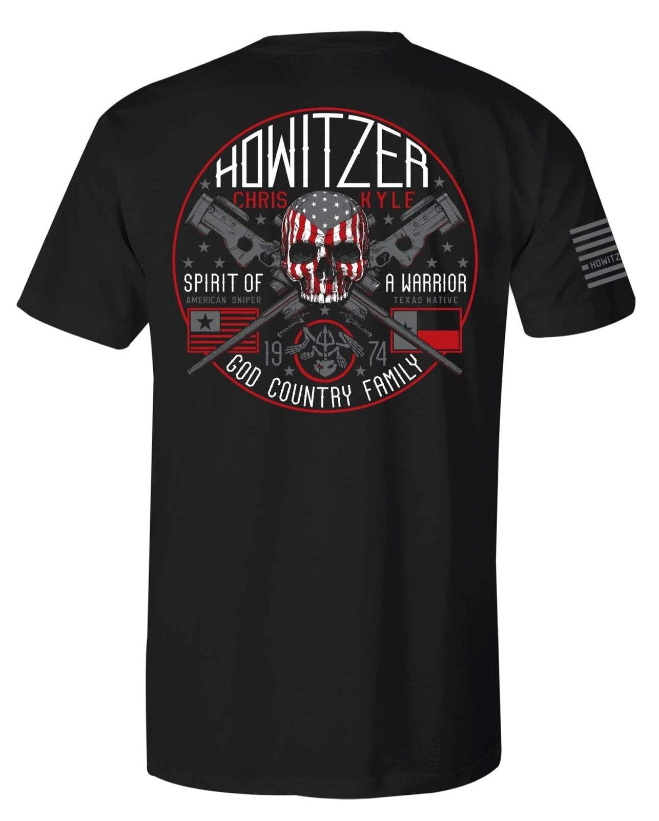 Howitzer Style Men's T-shirt Ck Sniper Military Grunt MFG