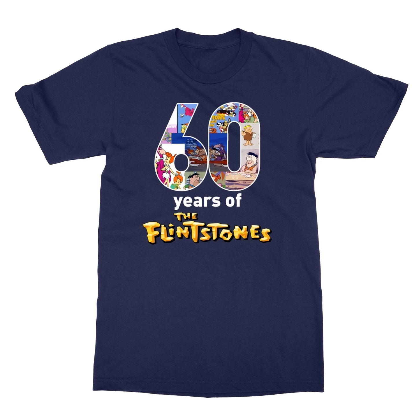 60 years of the Flintstone thank you for the memories Men's T-Shirt