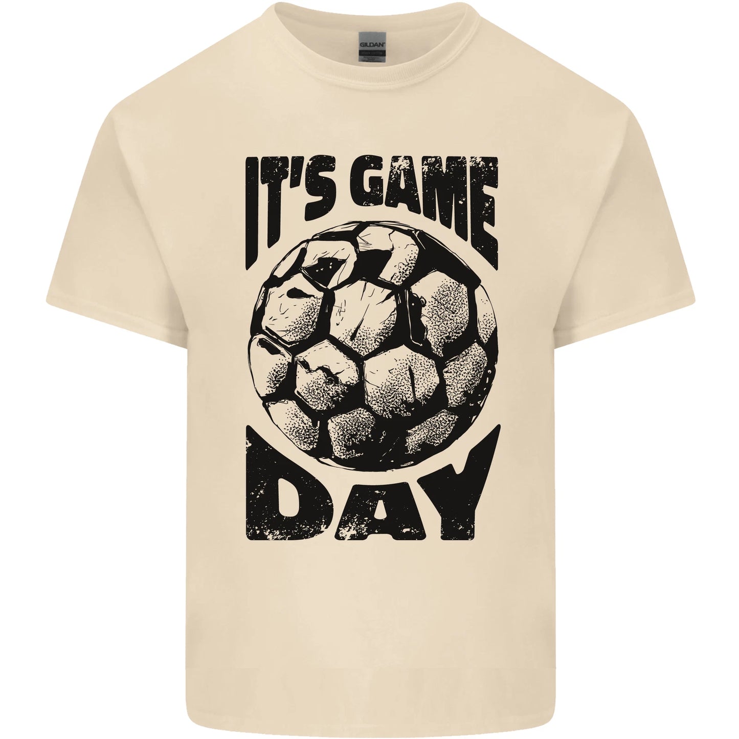 Football Its Game Day Soccer Mens Light Cotton T-Shirt