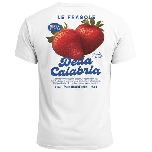 Mens Tank Top Back Print Strawberry Italy Retro Design Graphic Shirt Summer