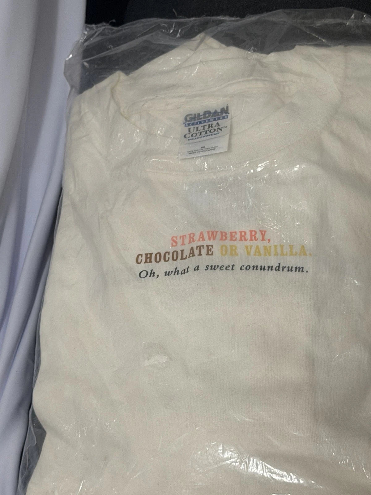 Starbucks Gildan Ultra Cotton Heavyweight T-Shirt White Preshrunk M Men's