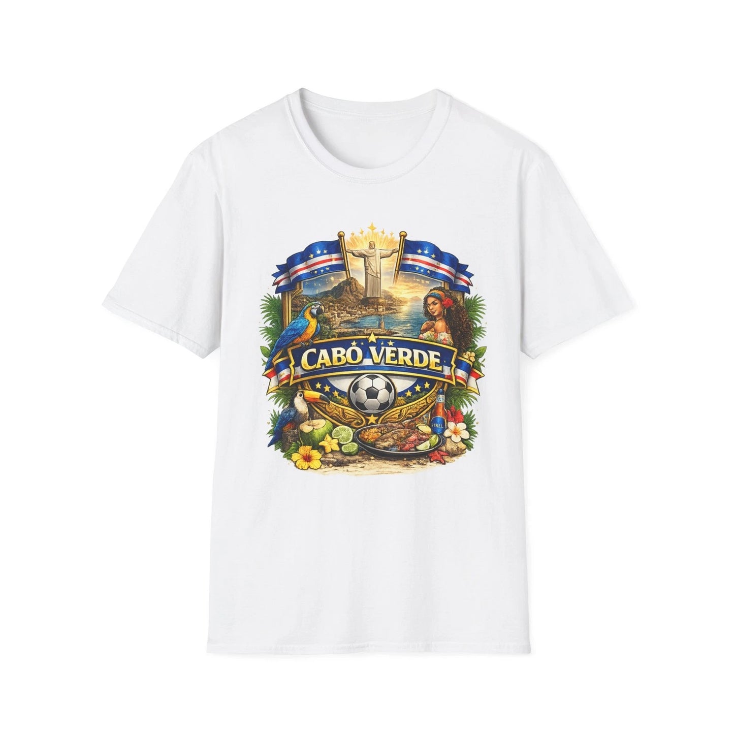 World Cup 2026 soccer T-Shirt Cabo Verde