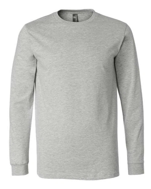BELLA + CANVAS Heather CVC Long Sleeve Tee - 3501CVC