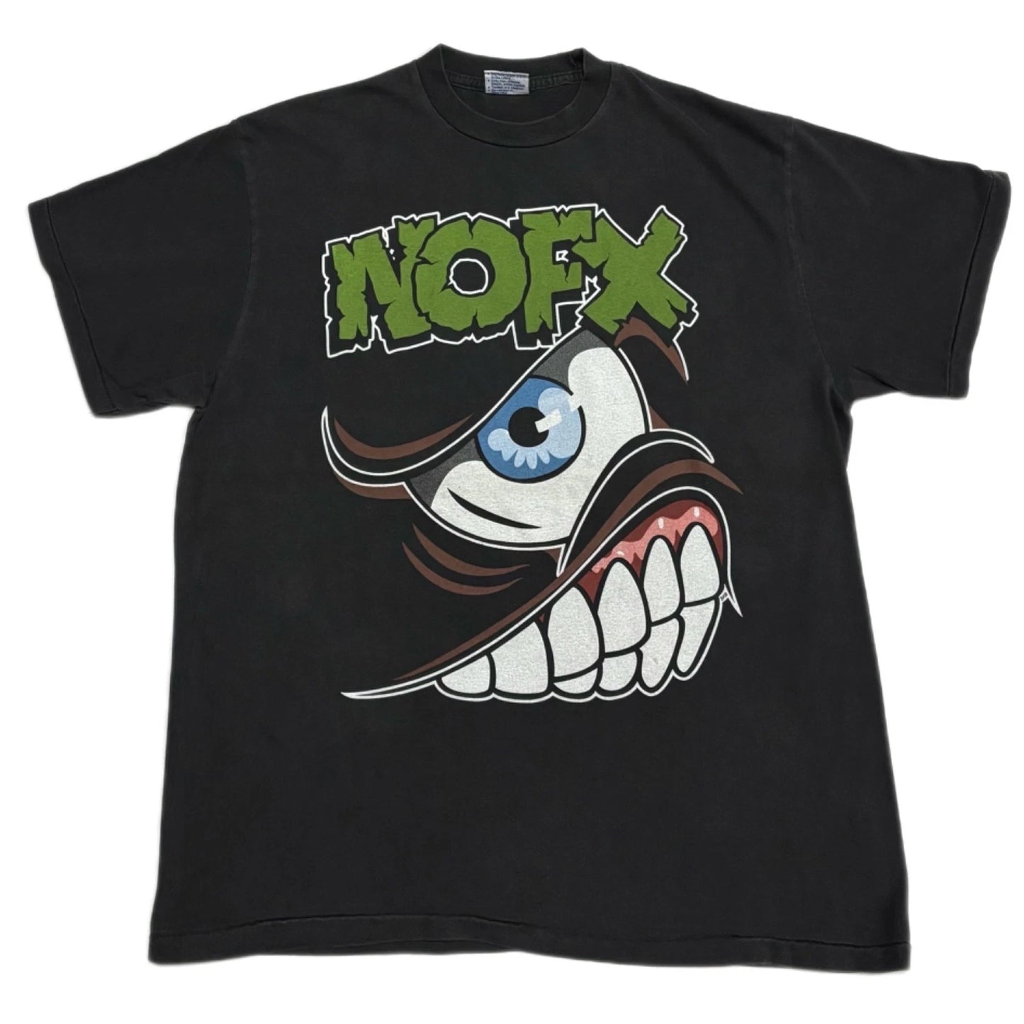 Vintage NOFX Mons Tour Punk Rock USA 1994 Y2K XL Single Stitch T-Shirt REPRINT