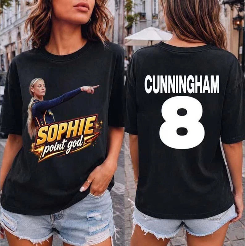 Sophie Cunningham Basketball Point God Vintage T-shirt
