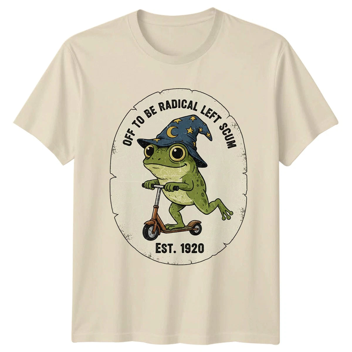 Off To Be Radical Left T-Shirt Leftist Satire Politics Gift For Him And Her