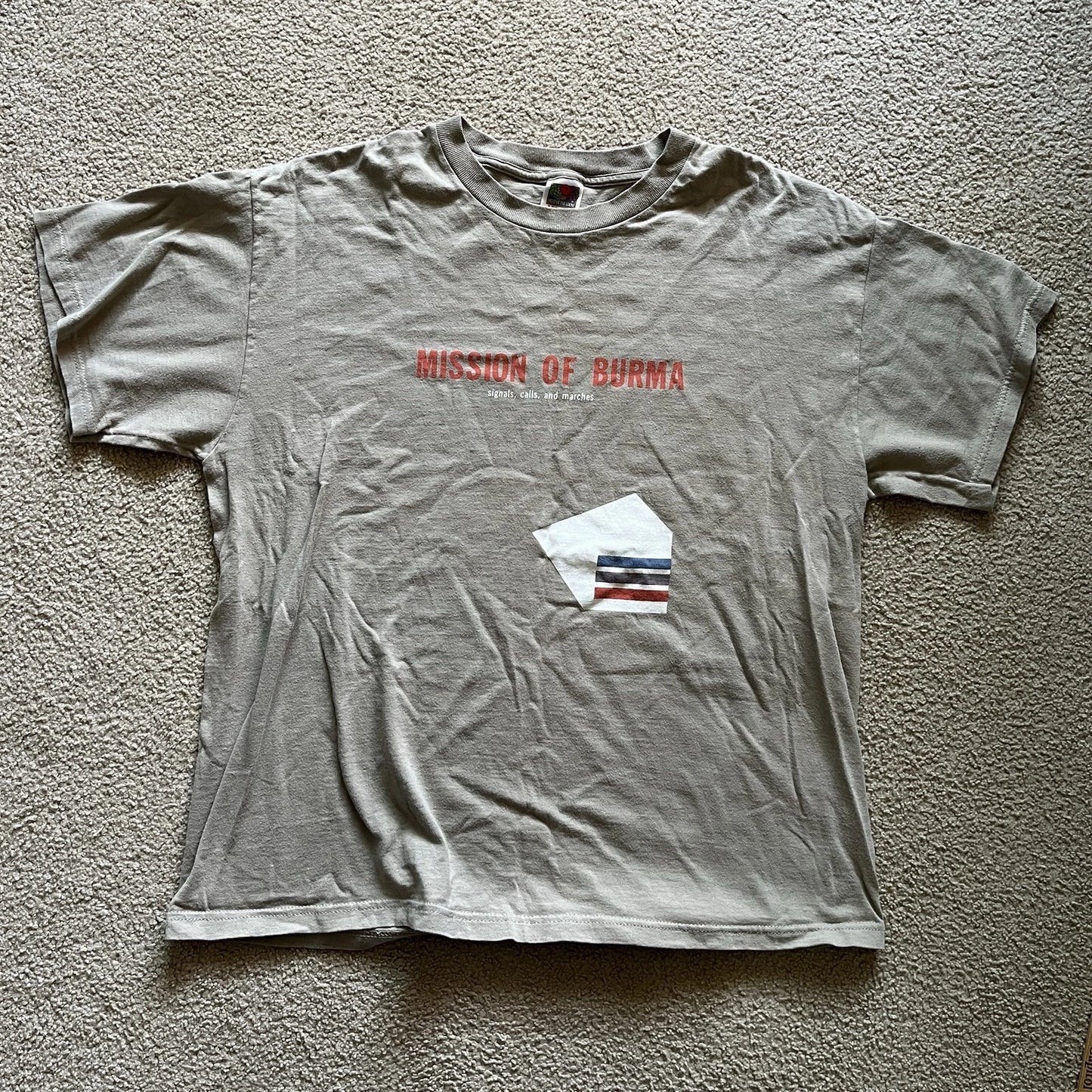 Mission Of Burma Signals, Calls, And Matches Vintage Tour Shirt XL