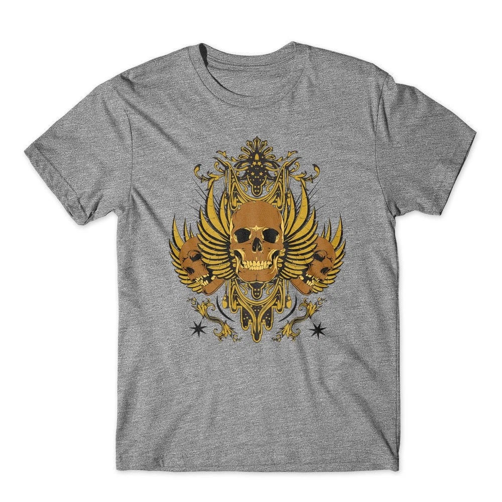Immortality T-Shirt. Skull Shirt 100% Cotton Premium Tee New