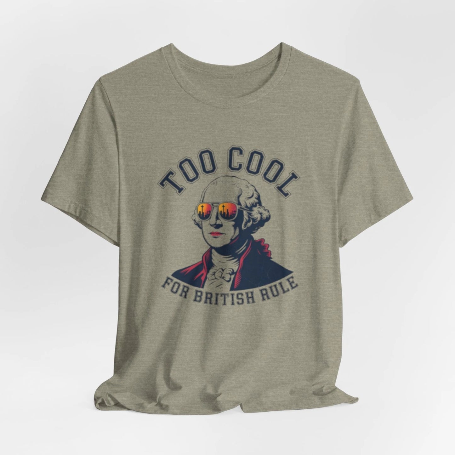 Too Cool George Washington tee | Patriotic Revolutionary America