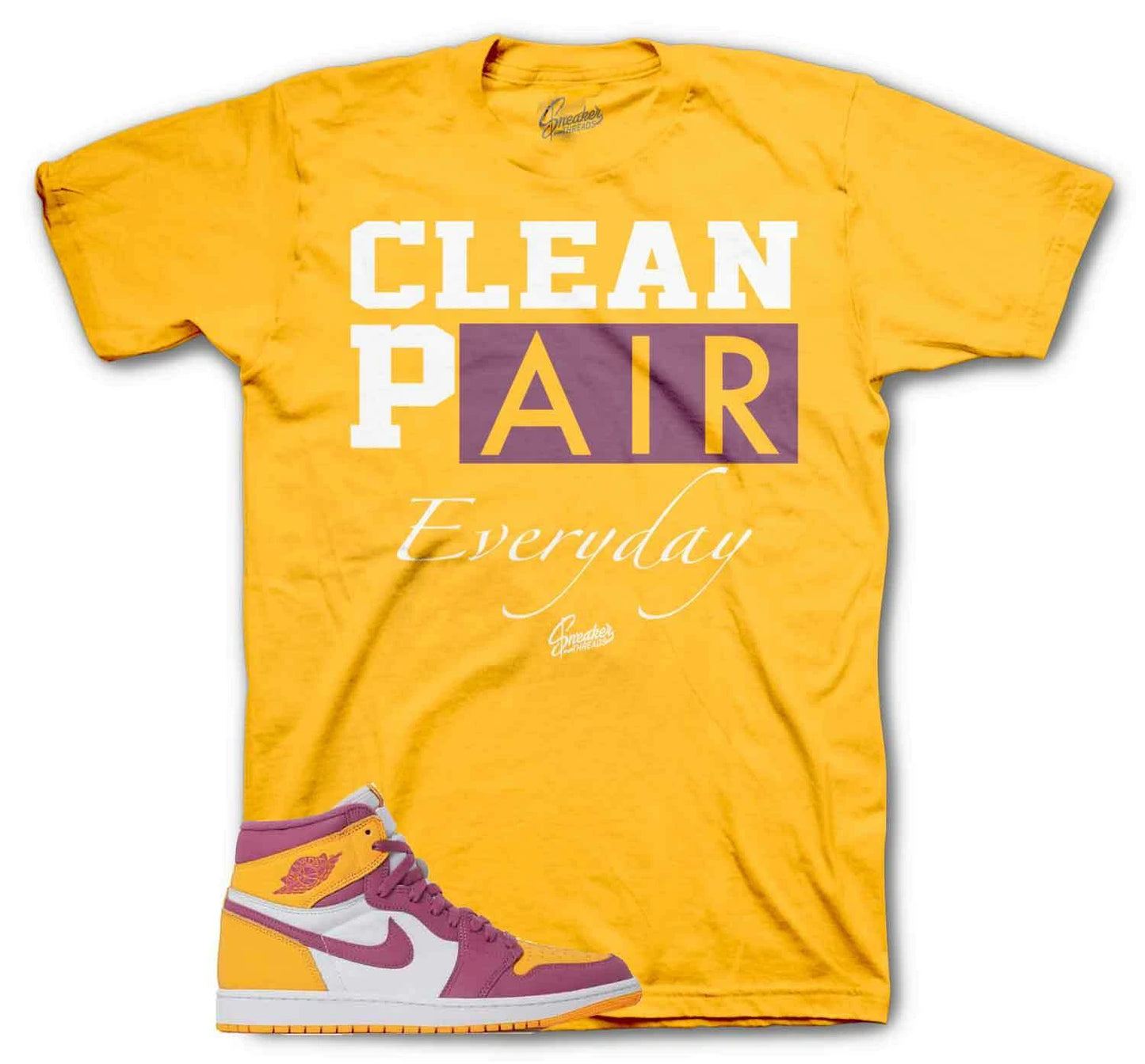 Shirt To Match Jordan 1 Brotherhood 1s Shoes - Clean Pair Sneaker Tee