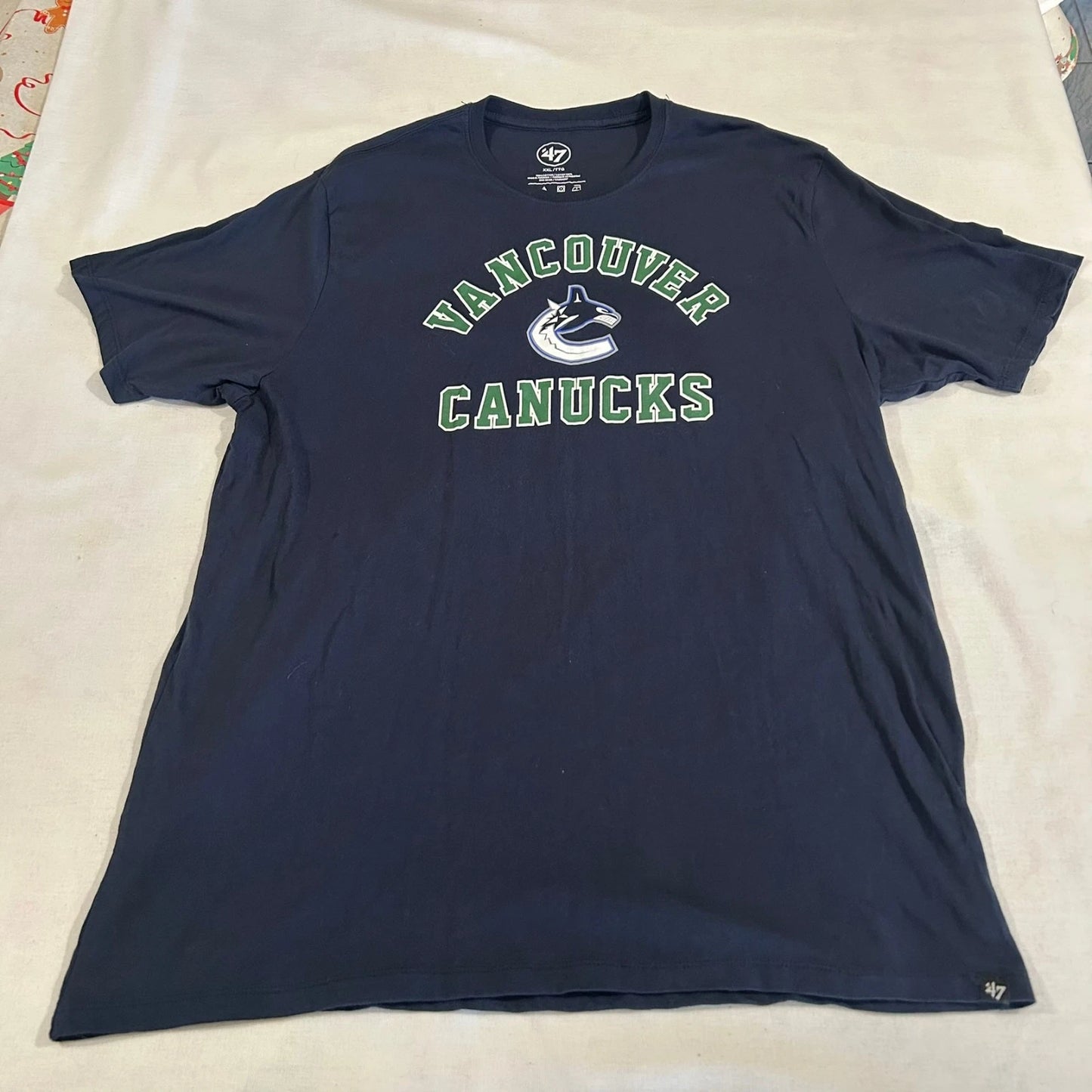 Vancouver Canucks NHL Ice Hockey T Shirt Size XXL