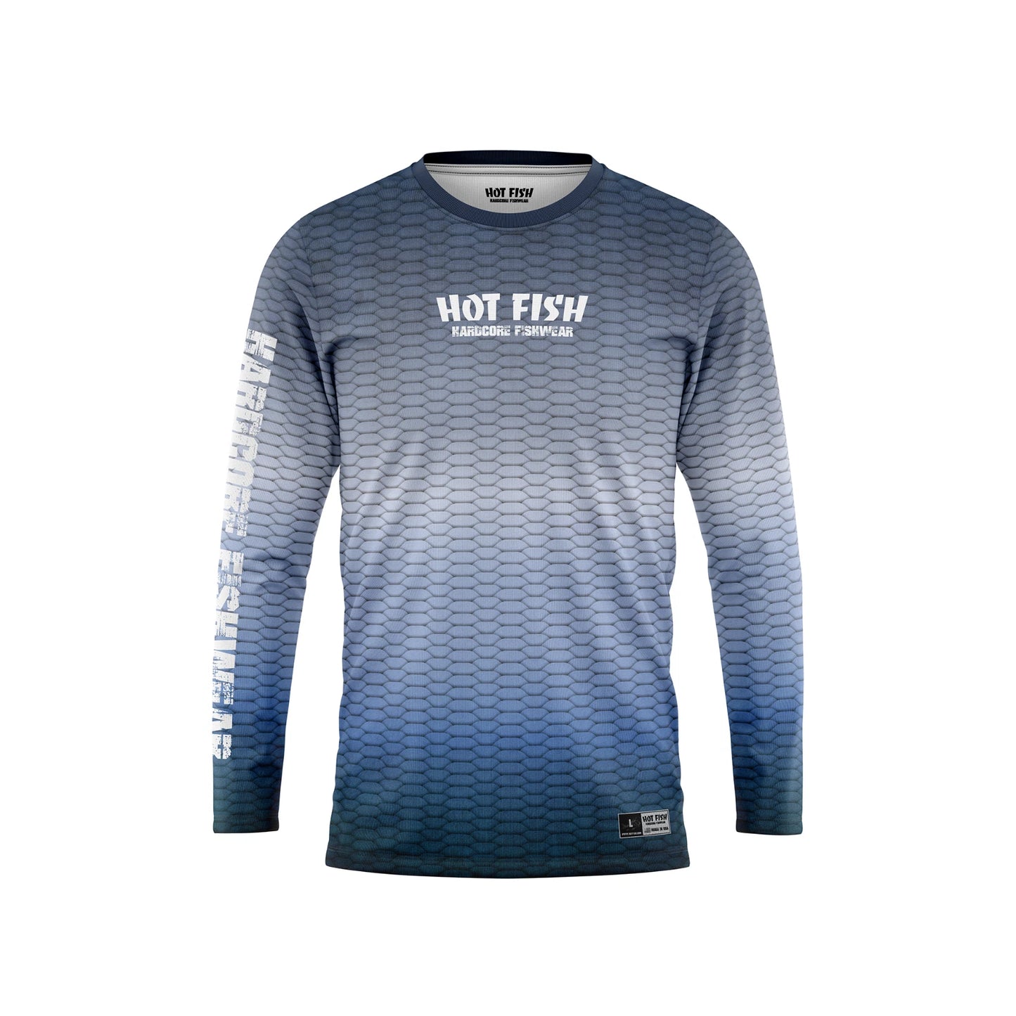 HOT FISH TARPON - Men’s Long Sleeve Fishing Shirt – UPF Protection