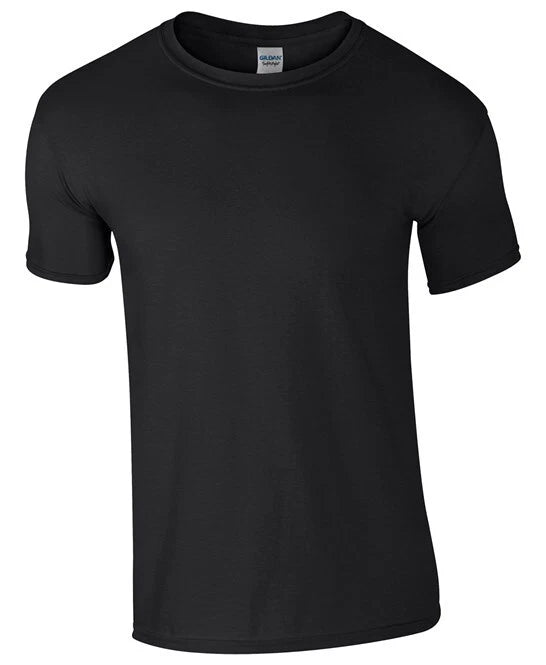 Personalised Custom Printed Gildan Ringspun T-Shirt Text Logo stag do hen GD001