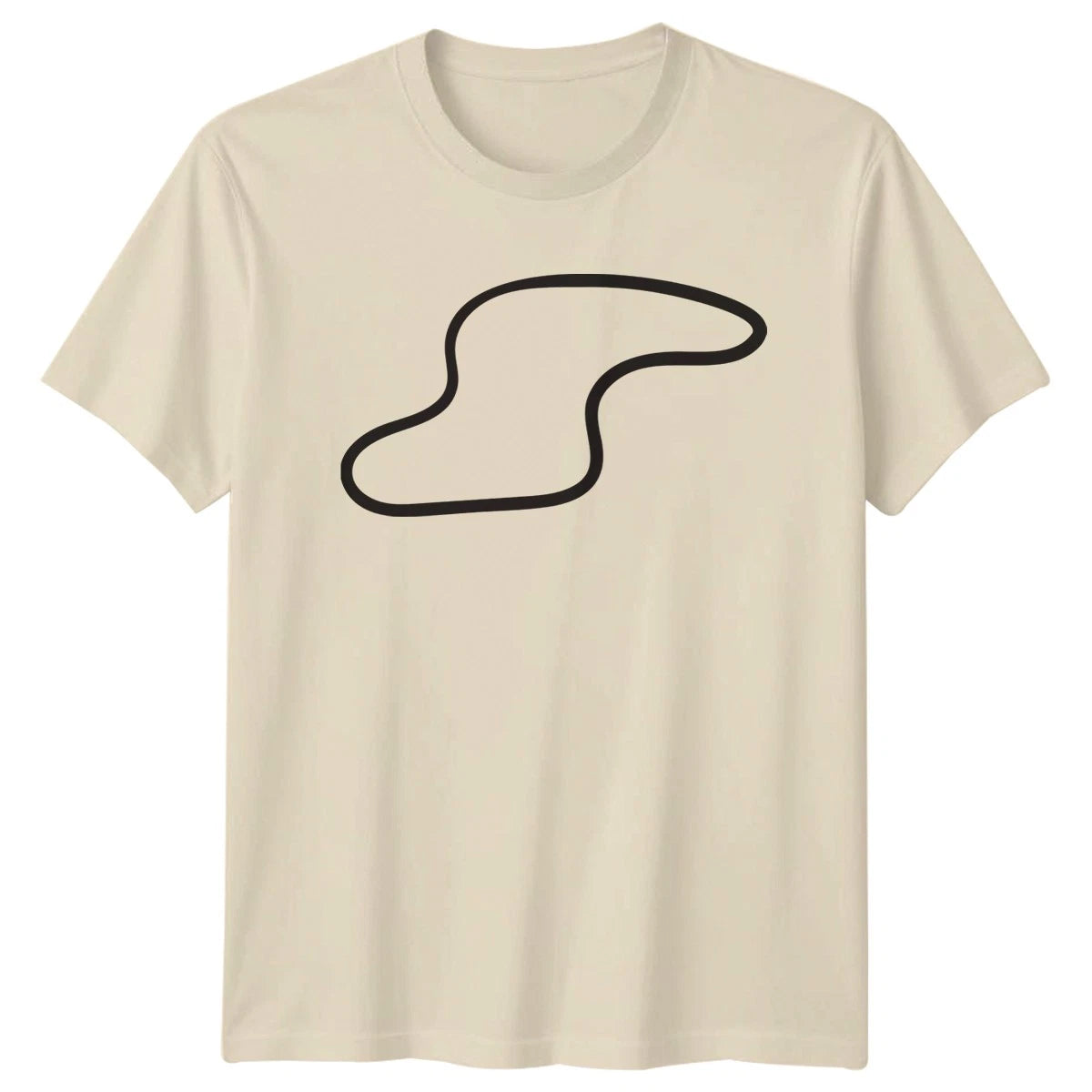 Simple Race Track Circuit Design T-Shirt Race Track Circuit Motorsport Birthday