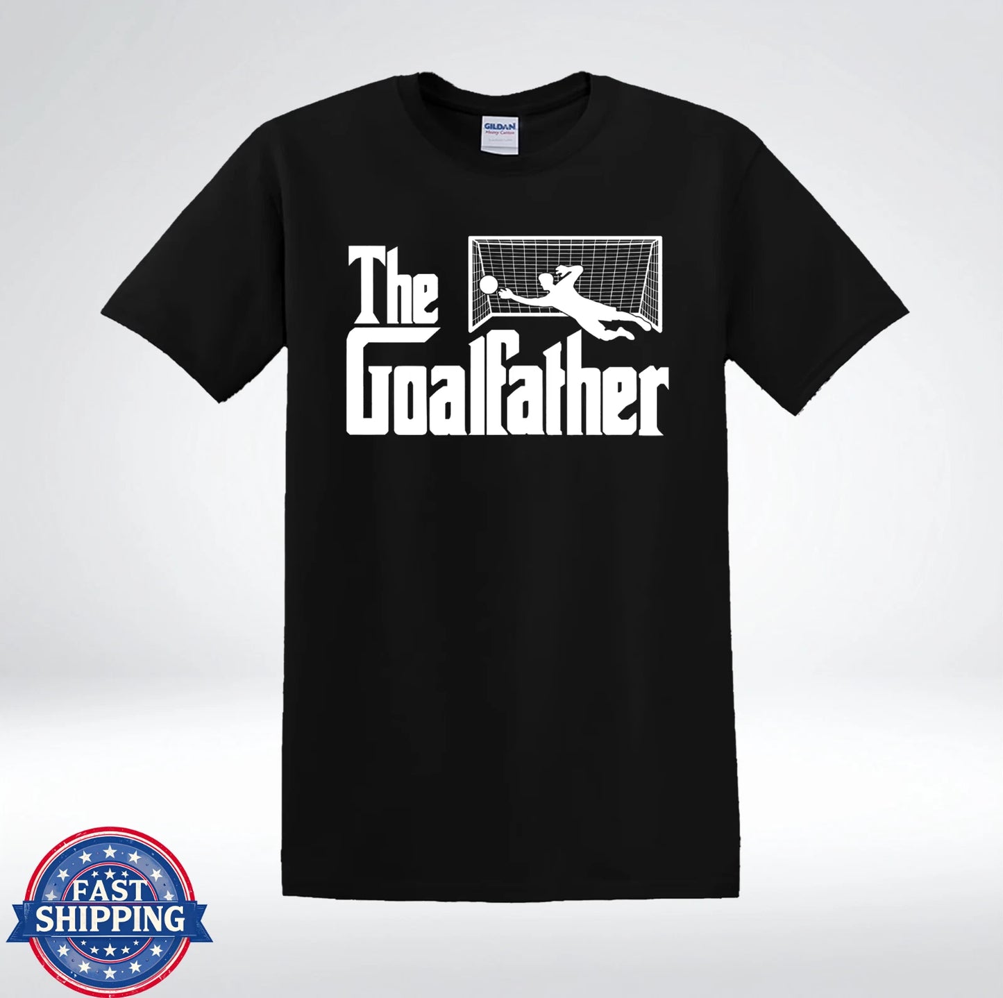 The Goalfather Funny Soccer Goalkeeper Dad T-Shirt