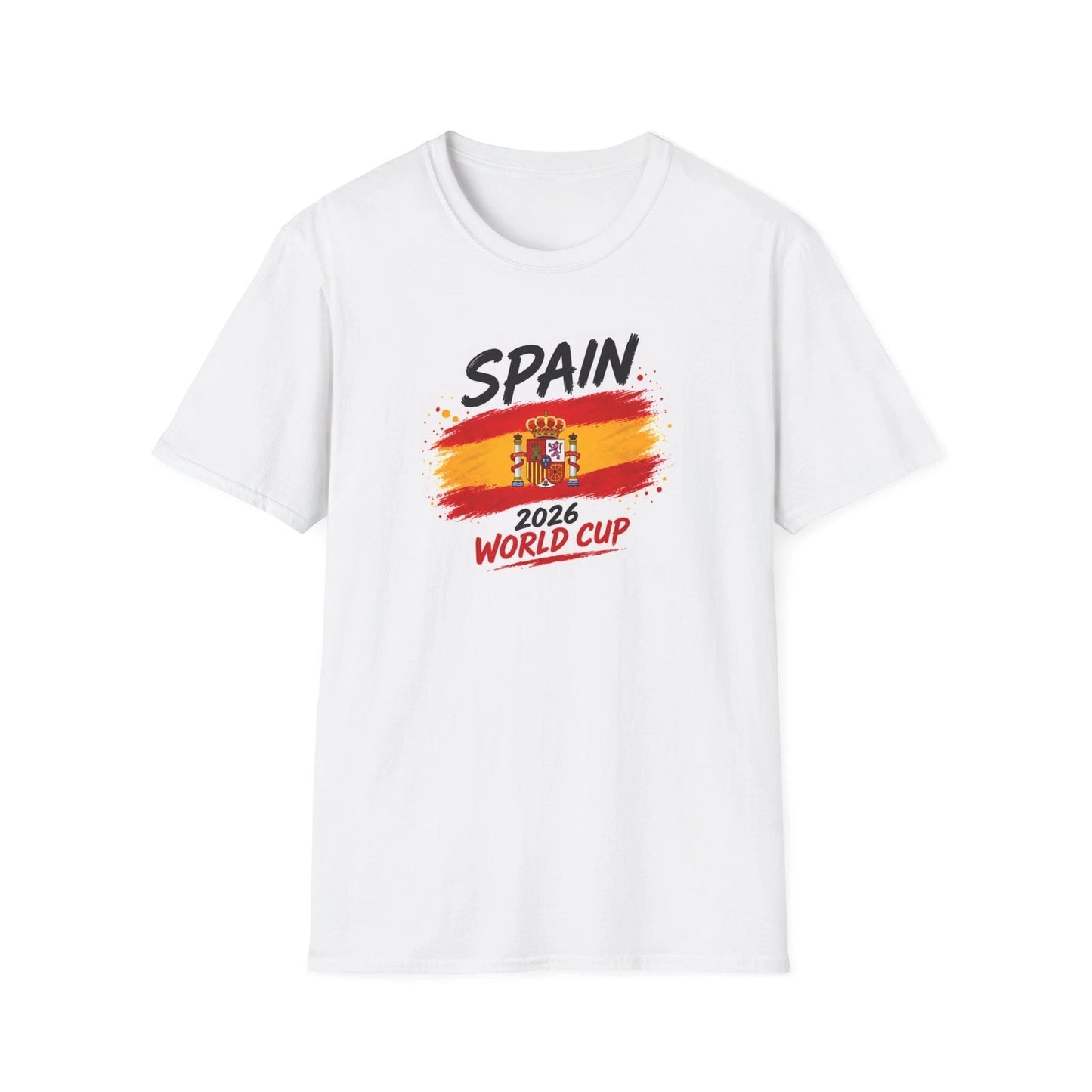 Spain World Cup 2026 T-Shirt | Spanish Flag Soccer Design