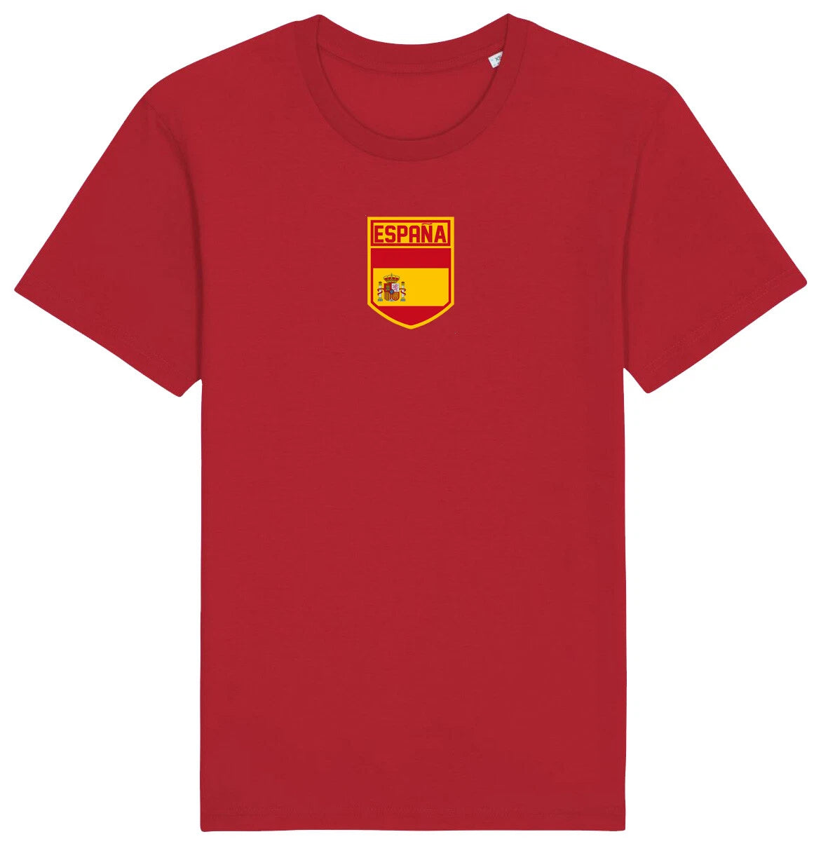 Espana Flag Badge T-Shirt, Adults Kids Baby, Football World Cup 2026 Kit