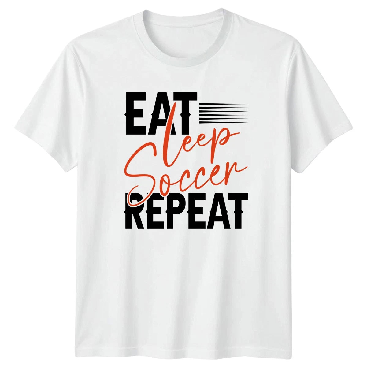 Eat Sleep Soccer Repeat T-Shirt Youth Soccer Soccer Gift For Him And Her