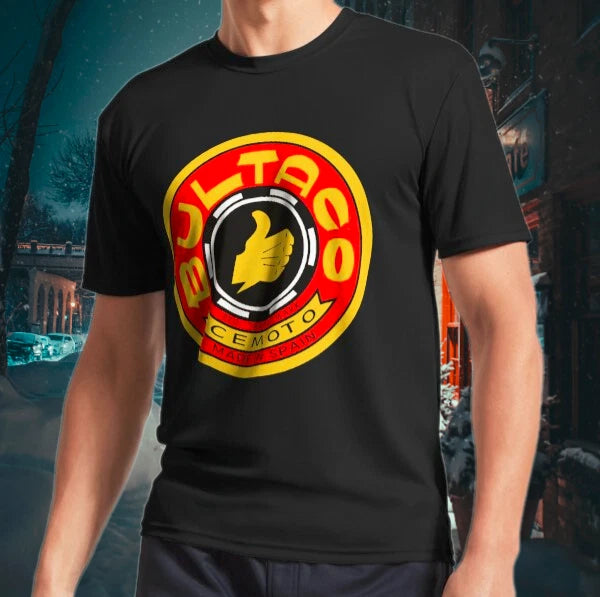 NEW! Bultaco Motorcycles Logo Long Sleeve T-Shirt Funny Size S to 5XL