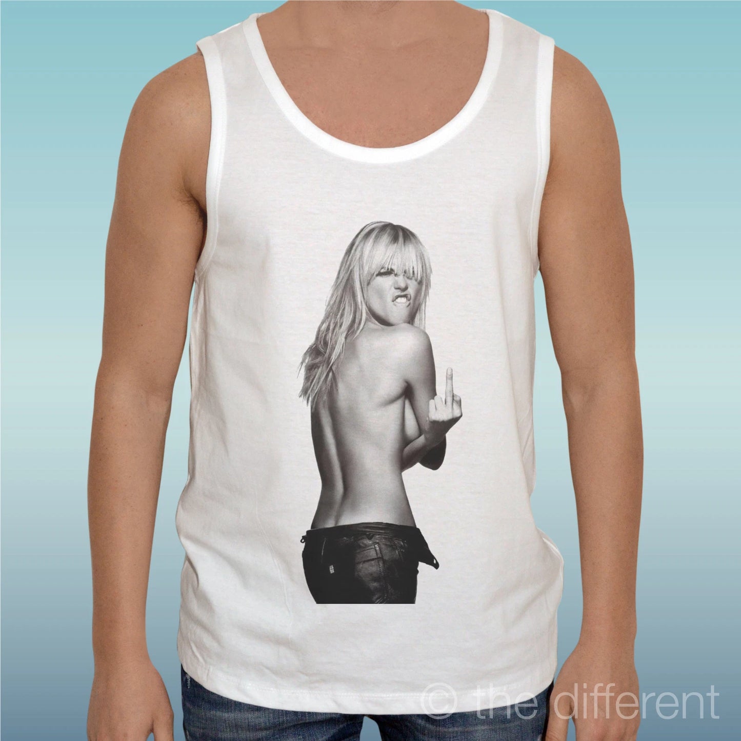 Canotta T-Shirt " Girl Model Girl Blonde " Tank Top Gift Idea