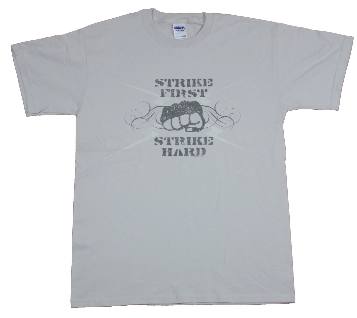 Karate Kid Mens T-Shirt - Cobra Kai Strike Hard Simple Fist