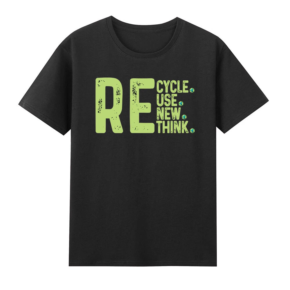 Recycle Reuse Renew Rethink Crisis Environmental Activism T-Shirt