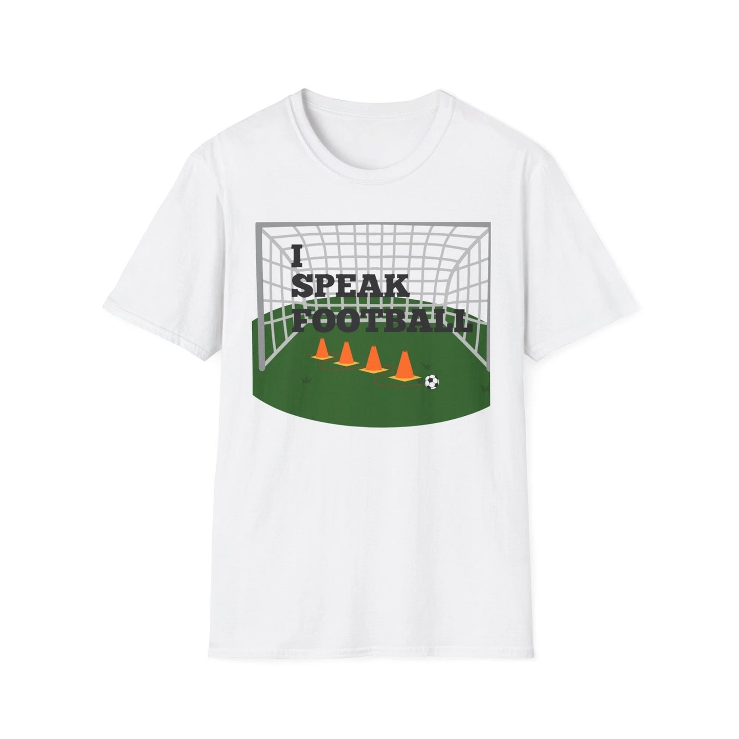 I Speak Football Shirt — Soccer Fan Language Tee | Match Day Culture Graphic
