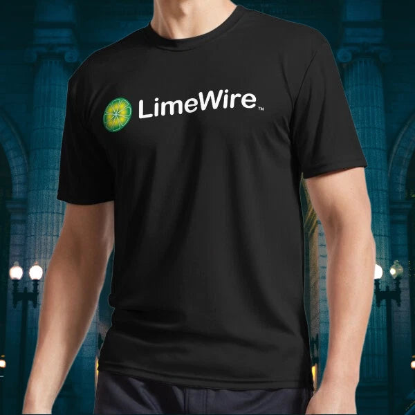 NEW! LIMEWIRE LIME WIRE Logo Long Sleeve T-Shirt Funny Size S to 5XL