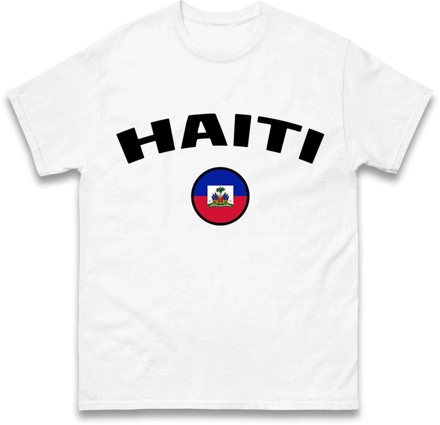 Haiti football T Shirt, Personalised football Tee, Custom Name and Number Top
