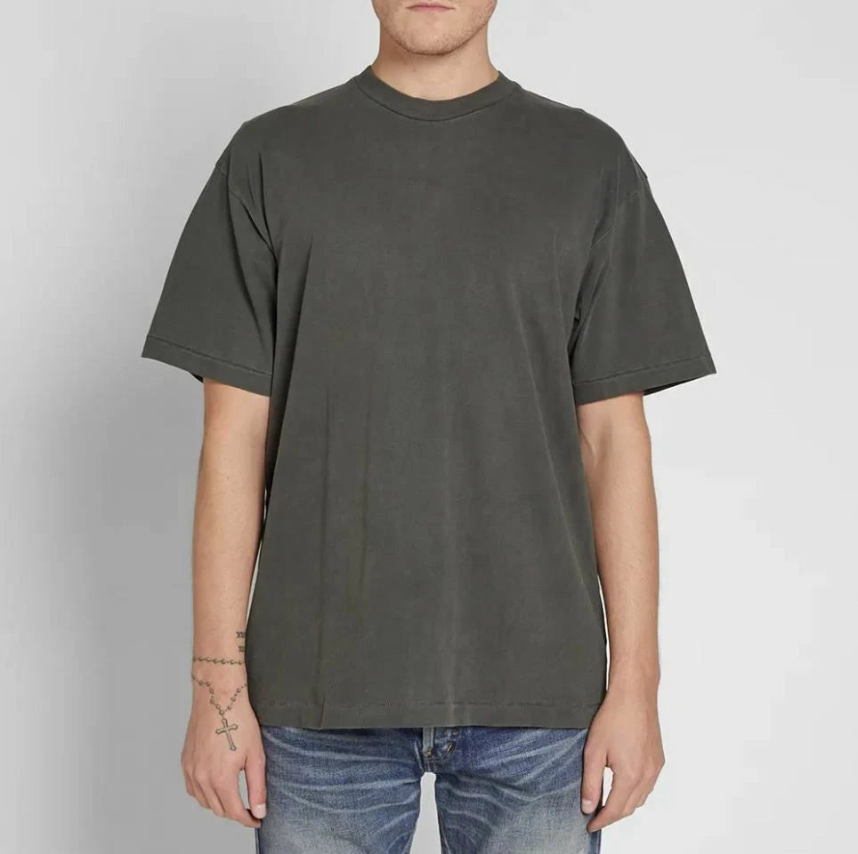 Men's Adidas Yeezy Season 6 Classic Tee Core Sz M YZ6U1055