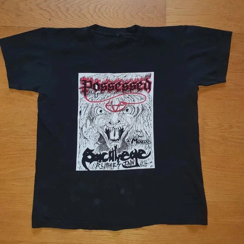 Possessed Sacrilege B.C Ruthie's Inn Flyer Punk Unisex S-5XL Shirt YH338
