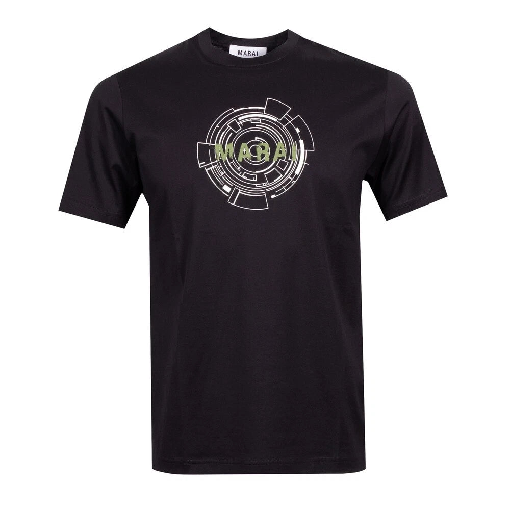 Marai Mercerised Cluster Print T-Shirt