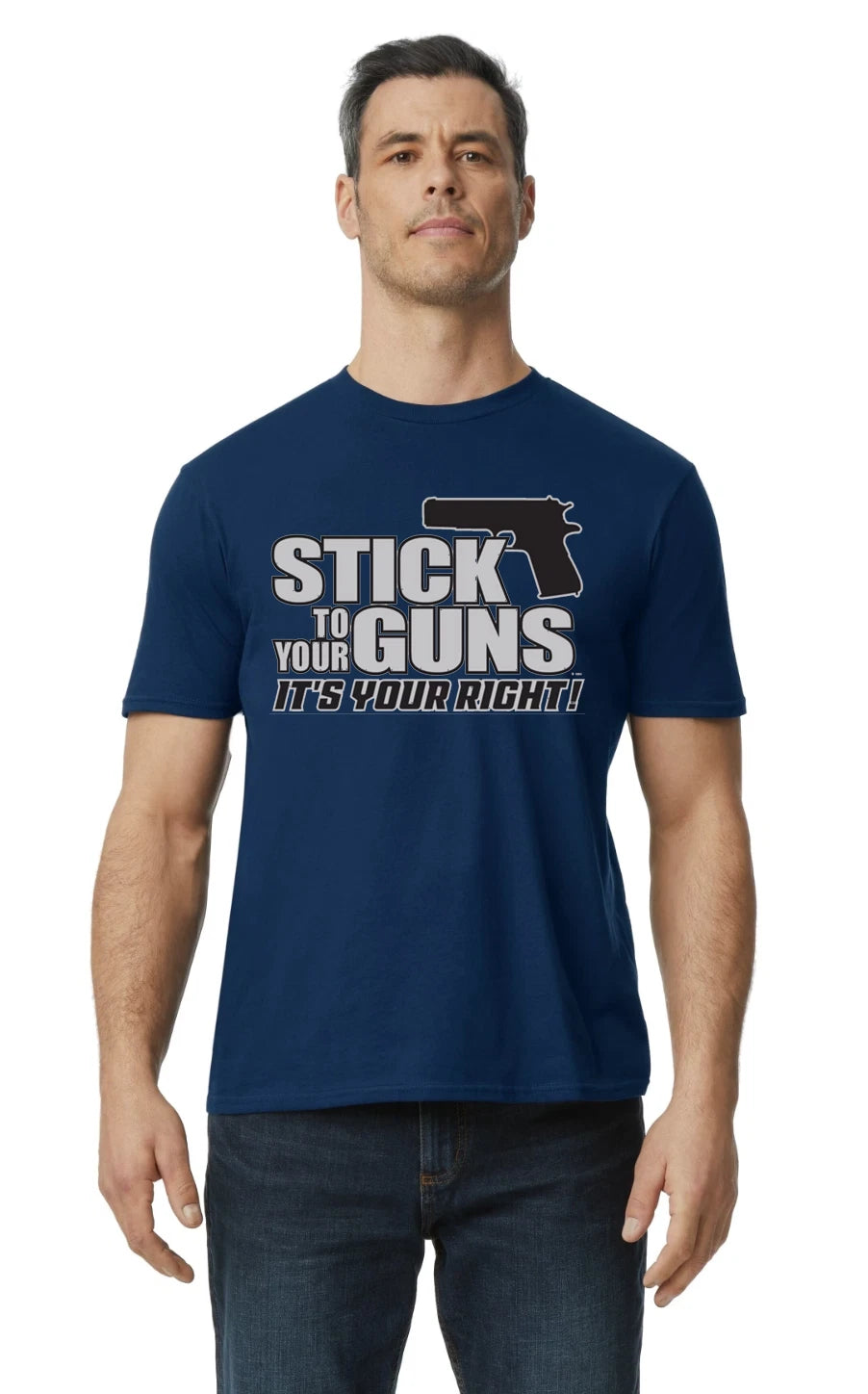Stick to your Guns is Your Right ,Gun Owner , Gun Lover Graphic T-Shirt Gift
