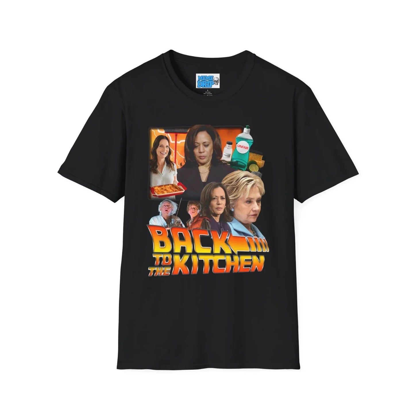 Back to the Kitchen Mode Shirt, Dark Humor Cooking Meme Tee