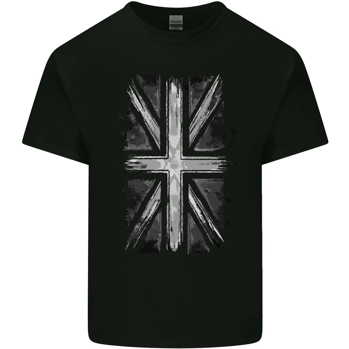 Union Jack Flag GB British UK Great Britain Mens Cotton T-Shirt Tee Top